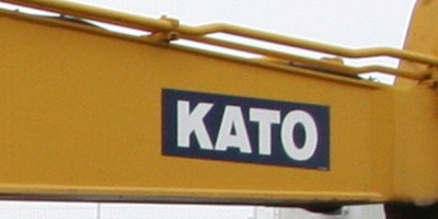 Kato excavator parts