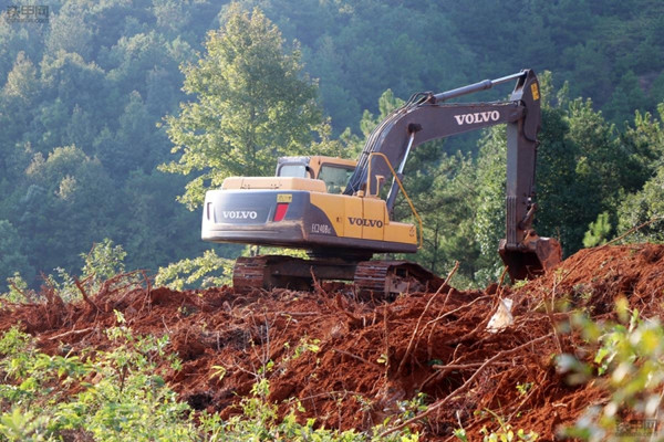 excavator not catch fire