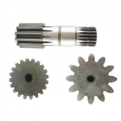 rotary vertical gear shaft