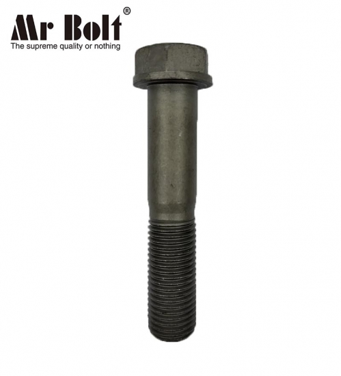 High quality M22×110F track roller bolt for excavator and bulldozer grade 10.9/12.9 hex bolt