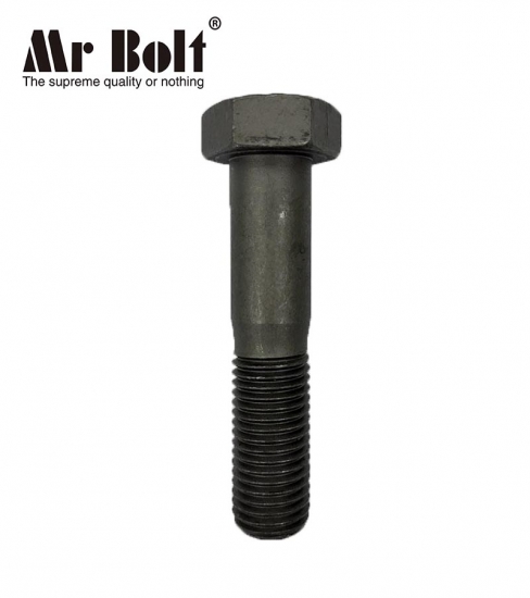 M24×110 high quality track roller bolt for excavator and bulldozer grade 10.9/12.9 hex bolt