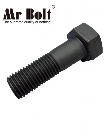 Grade 10.9/12.9 M27×85 high quality track roller bolt for excavator and bulldozer hex bolt