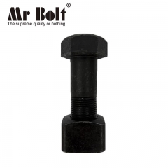 D275 D355 Track Bolt and Nut M27*88 Shoe Track PC800 EX700 195-32-11210/209-32-11234 Grade 12.9 High Quality