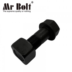 PC200 SK200 E320 Track Bolt and Nut M20*57F Shoe Track 9W3619/20Y-30-11210 Grade 12.9 High Quality