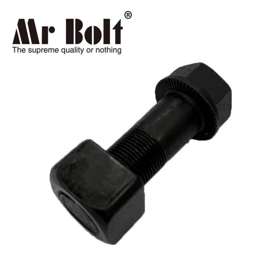 E336D SK330 Track Bolt and Nut M22*65F 6Y9024/8E6103 Shoe Track Grade 12.9 High Quality