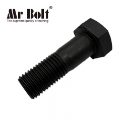 Grade 10.9/12.9 M30×90 high quality track roller bolt for excavator and bulldozer hex bolt