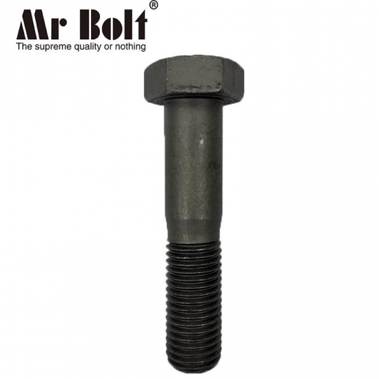 M24×110 high quality track roller bolt for excavator and bulldozer grade 10.9/12.9 hex bolt