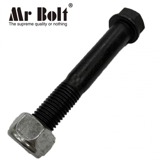 High Quality Excavator and Bulldozer M24×145 bucket teeth Bolt and lock nut Factory Made 40Cr grade 10.9/12.9