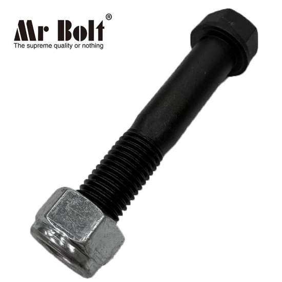 High Quality Excavator and Bulldozer M24×125 bucket teeth Bolt and lock nut Factory Made 40Cr grade 10.9/12.9