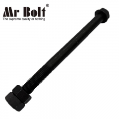 Bucket Pin Blot and Nut M16*200 Grade 10.9/12.9 High Quality for excavator and bulldozer