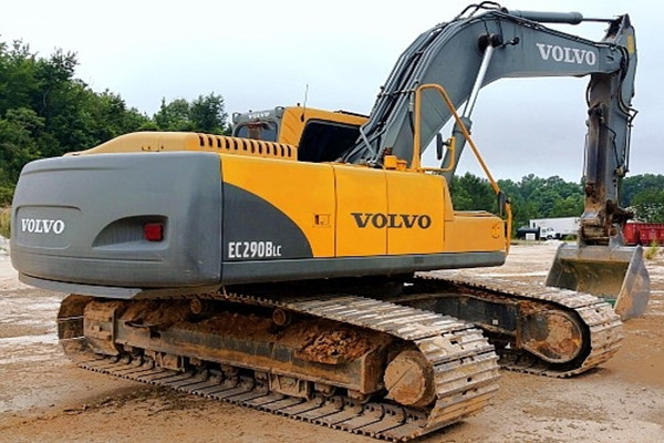 Volvo EC290BLC Hydraulic Excavator Dimensions