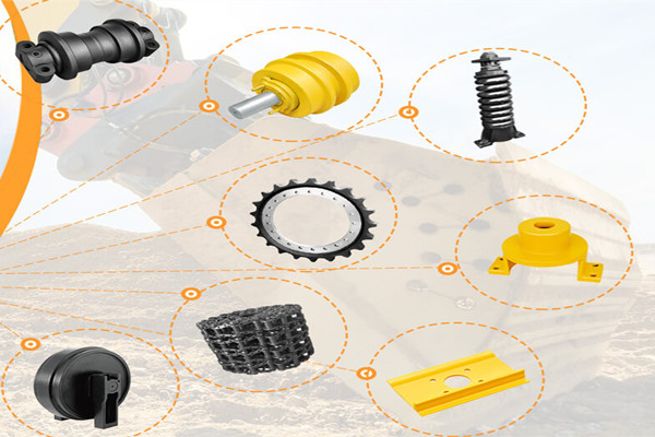  Excavator undercarriage parts maintenance Precautions