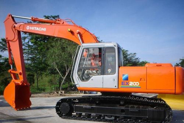Hitachi EX200-2 Hydraulic Excavator Dimensions